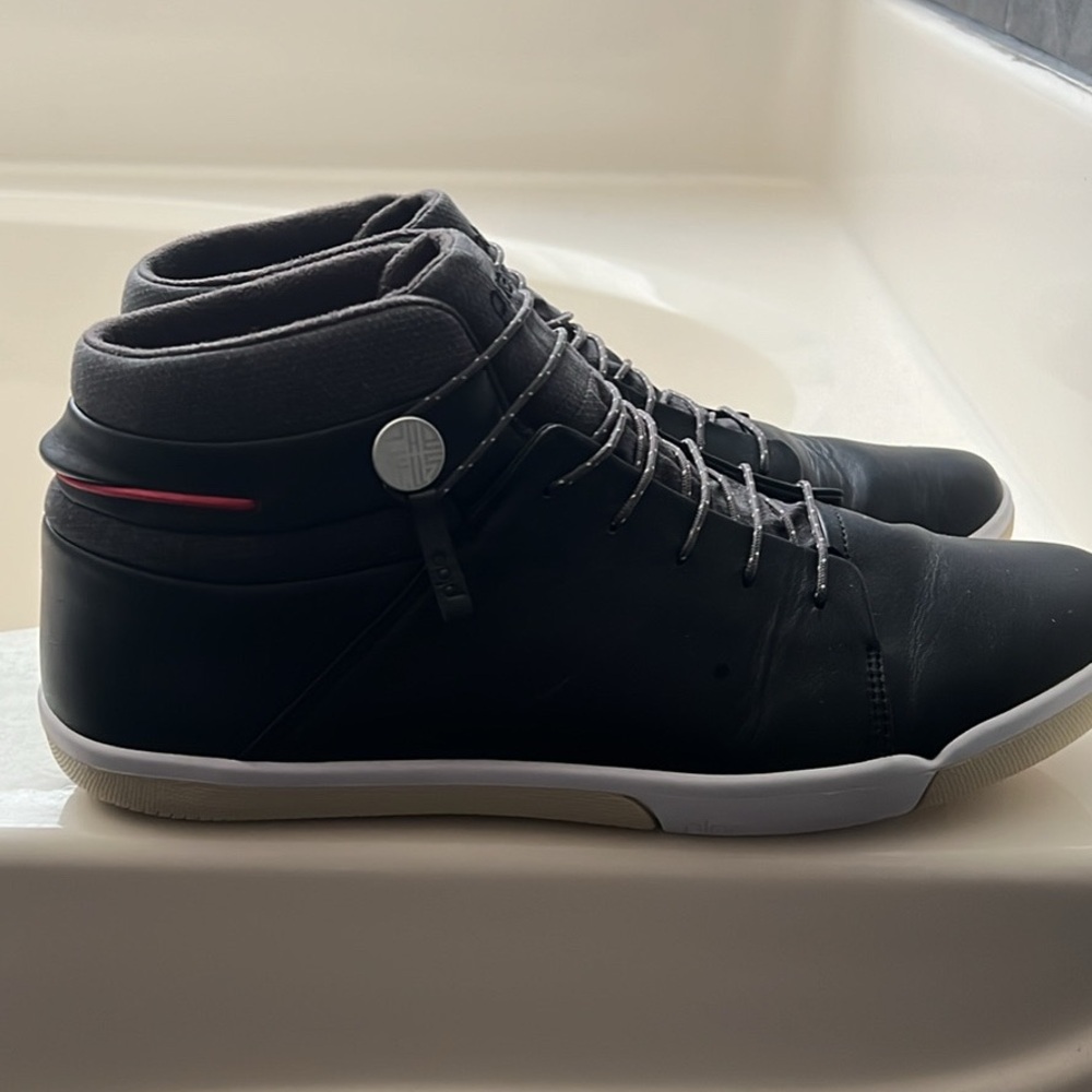 Plae ABRA WP Waterproof Men's 10.5 Black High Top Sneakers